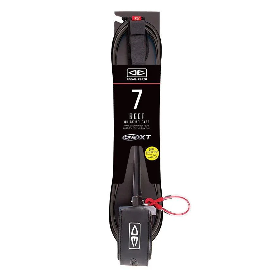 2024 Ocean & Earth ONE XT REEF PIN 7'0 LEASH